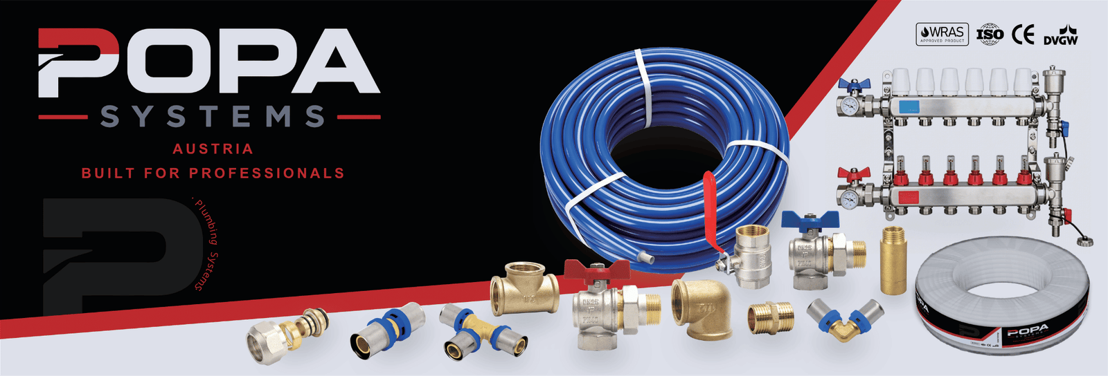 Popa-Systems — Installateur Großhandel Banner